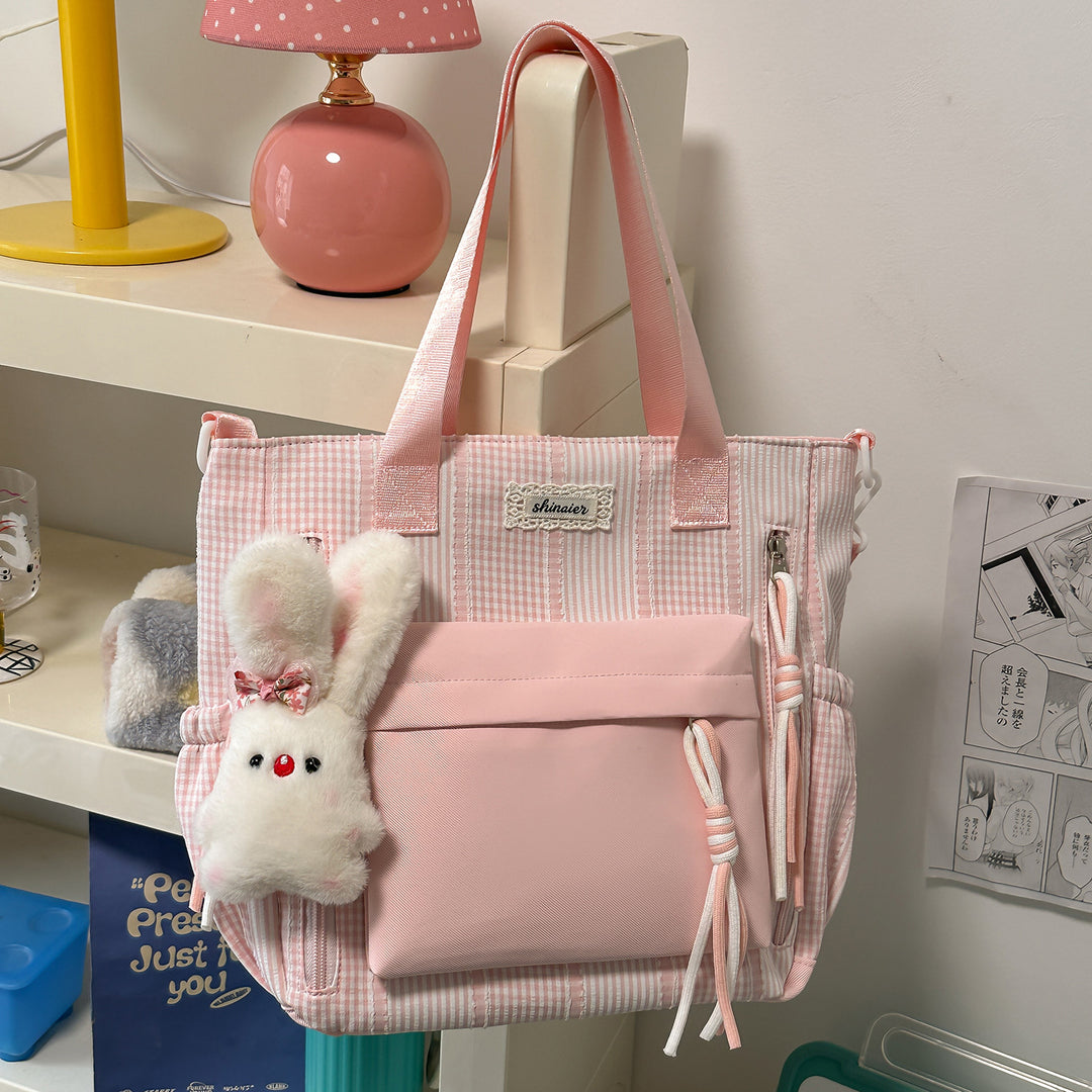 Multi-Functional Striped Backpack Stornfield