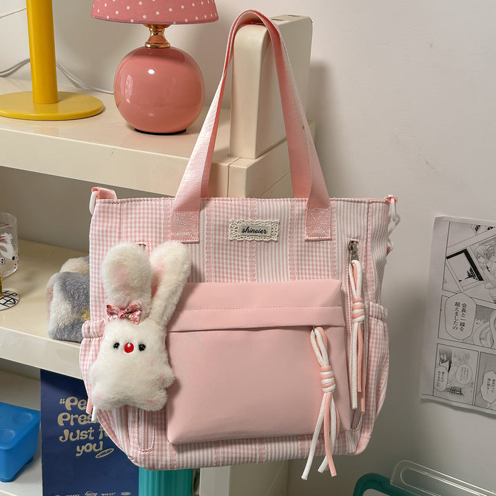 Multi-Functional Striped Backpack Stornfield