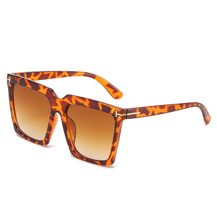 Women oversized square sunglasses with luxurious accents Stornfield