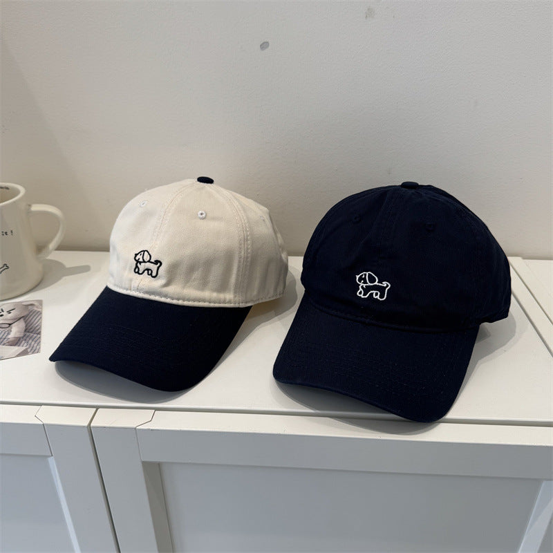 Men's Casual Dog-Embroidered Cap Stornfield