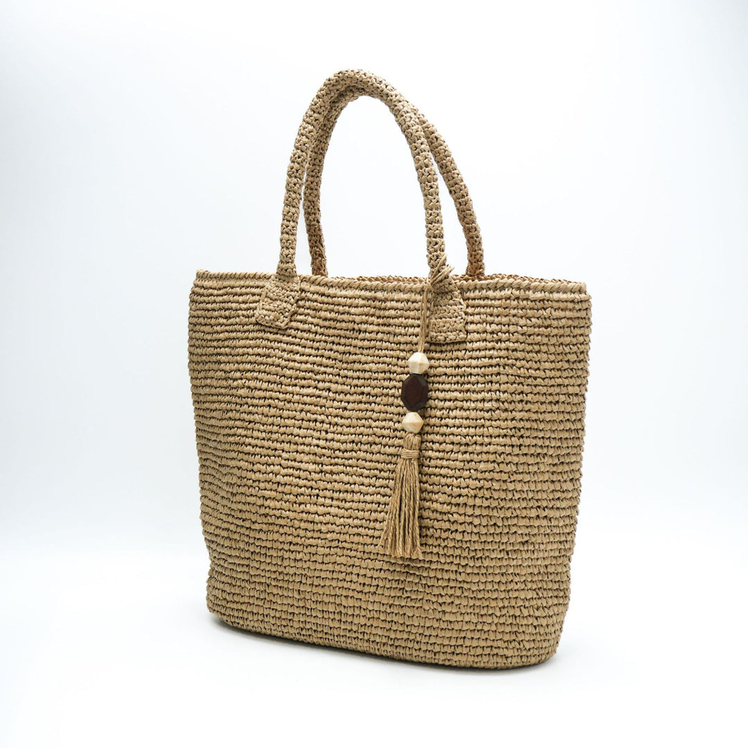 Macramé bag with tassel details Stornfield