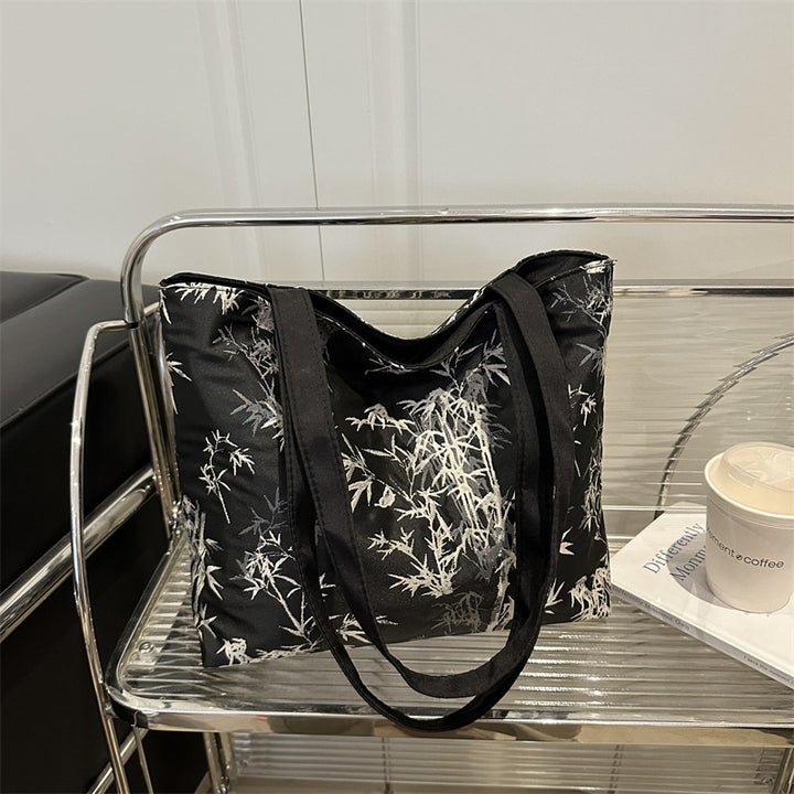 Stylish Bamboo Print Tote Bag Stornfield