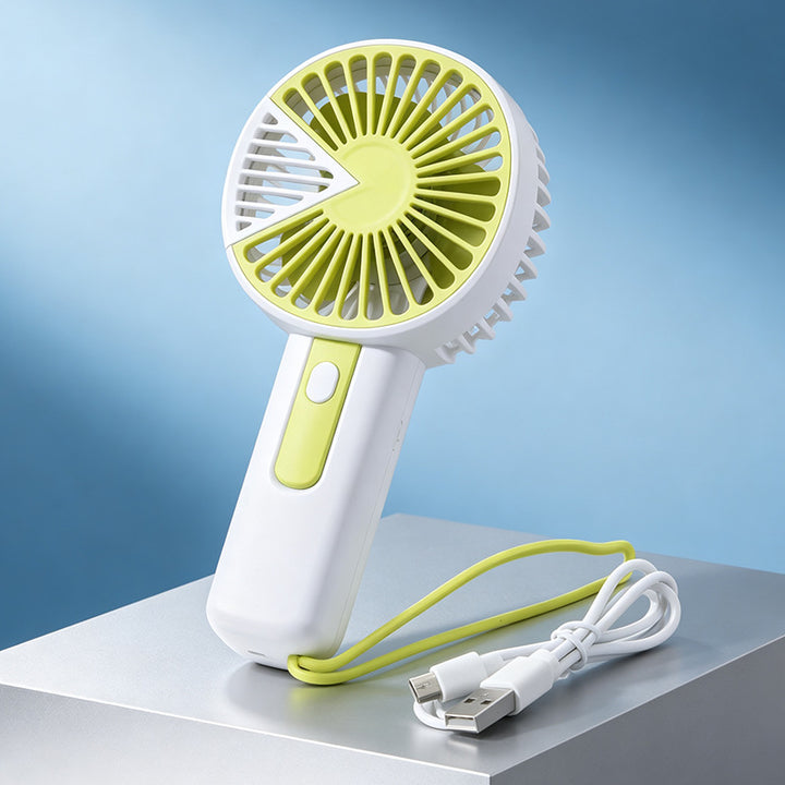 Ladies Portable Hand Fan with USB Charging Function and Ergonomic Design Stornfield