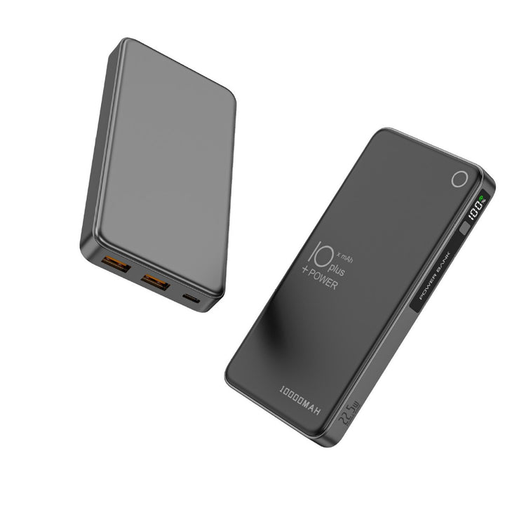 Portable power bank with intelligent LCD display and fast charging function Stornfield