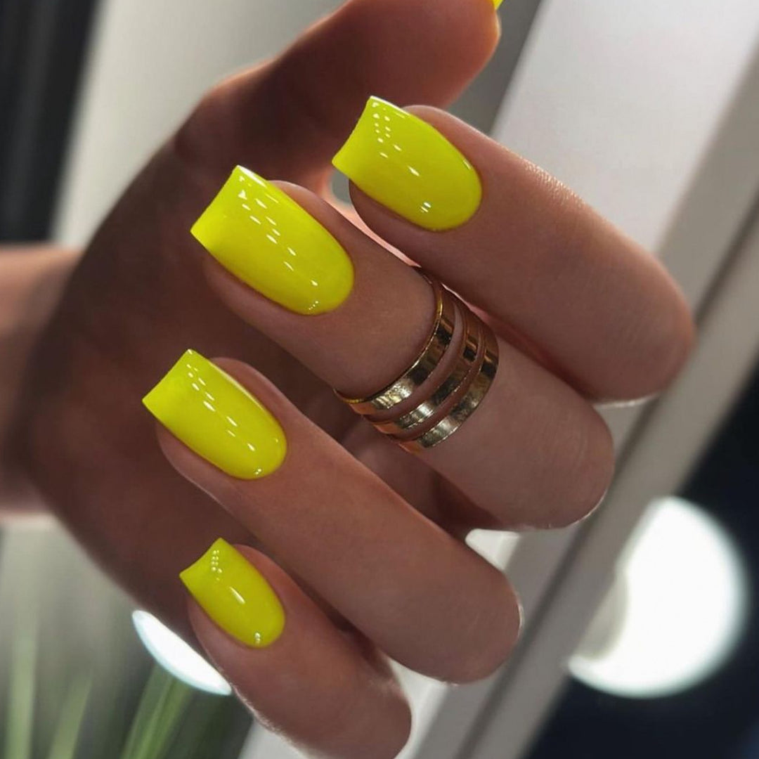 High-Shine Acrylic Nail Art Extensions Stornfield