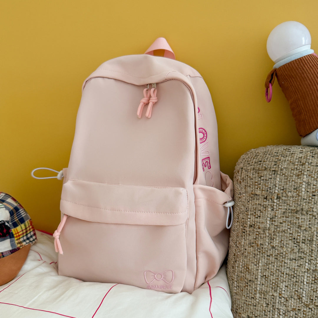 Playful Graphic Embellished Backpack Stornfield