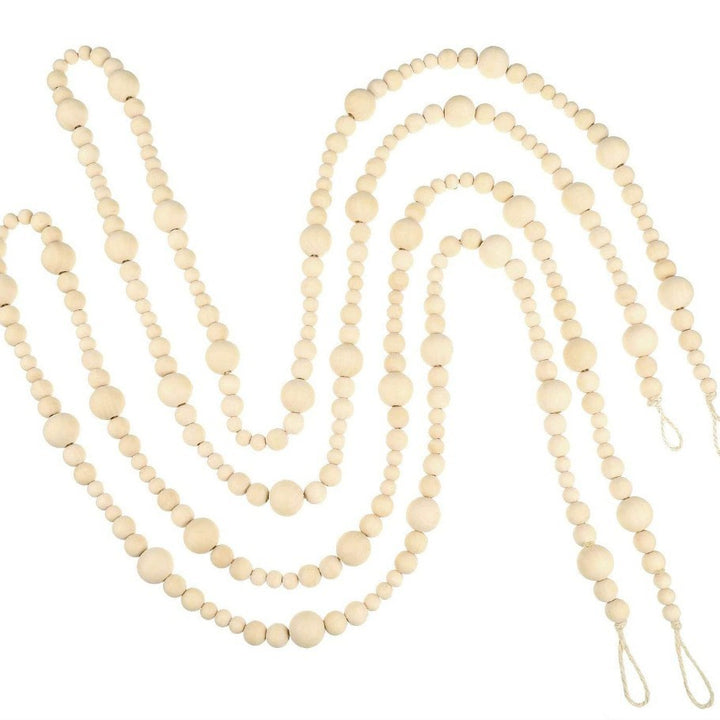 Decorative Wooden Bead Garland Stornfield
