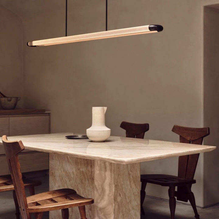 Minimalist Linear Hanging Light Fixture