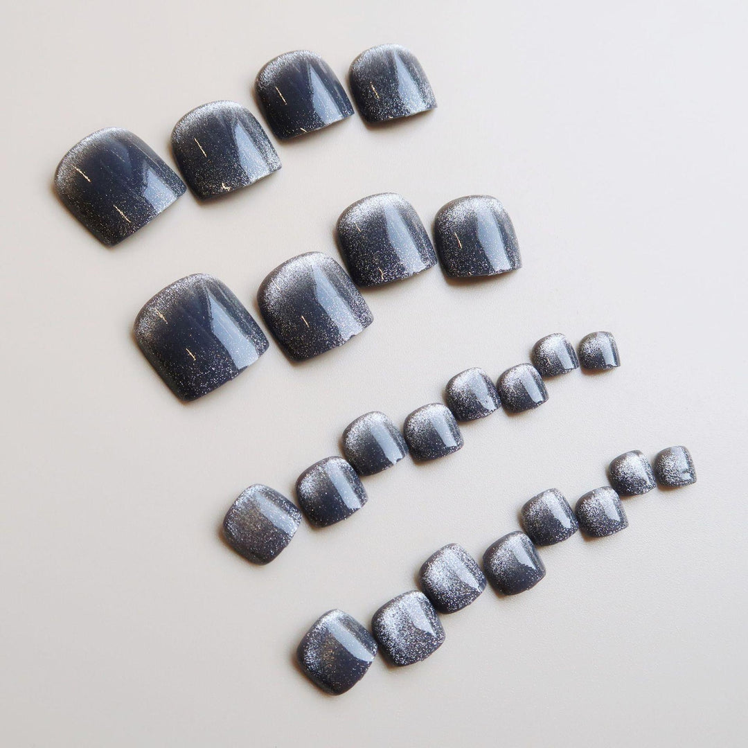 Sparkling Press-On Toenail Art Kit Stornfield