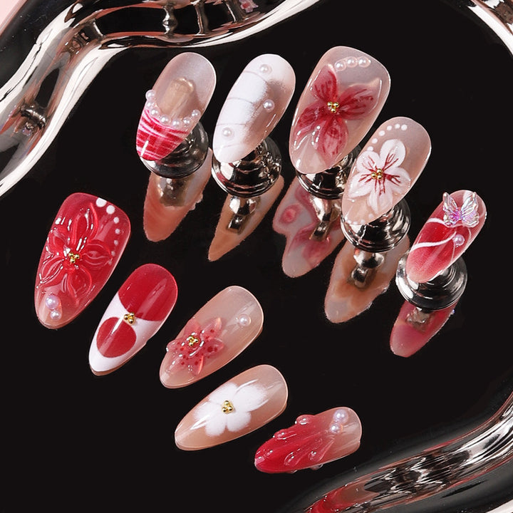3D Decorative Press-On Nail Set Stornfield