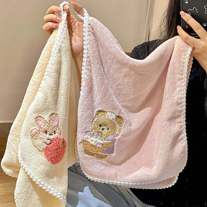 Cuddly blanket with cute bear motif Stornfield