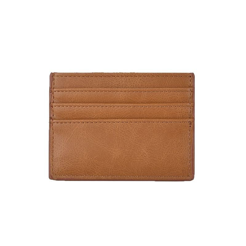 Textured Leather Card Holder Stornfield