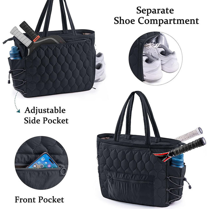 Sports bag with shoe compartment and versatile pockets Stornfield