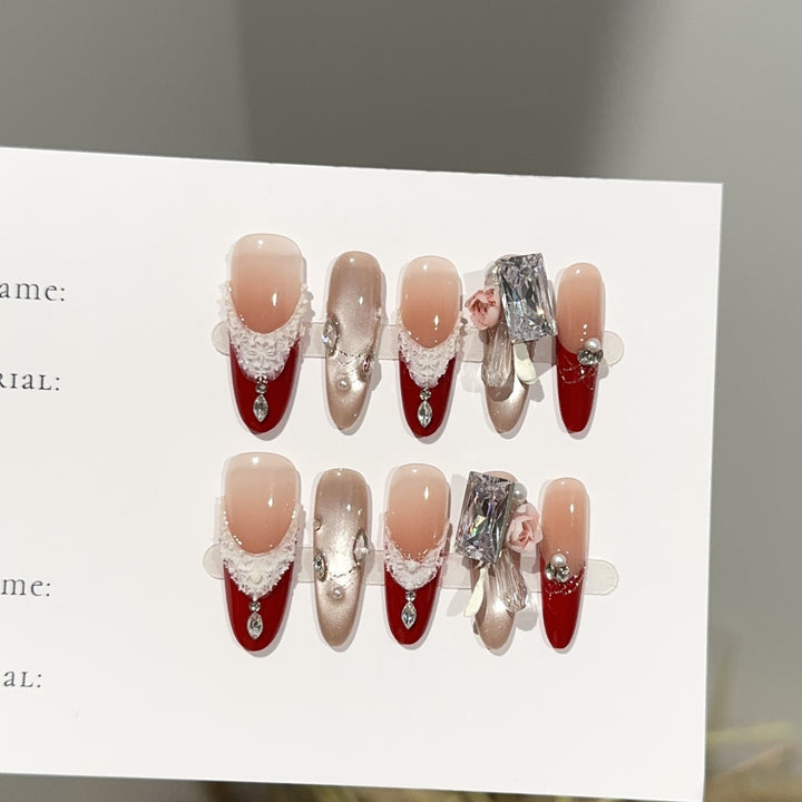 Decorative Luxury Press-On Nails