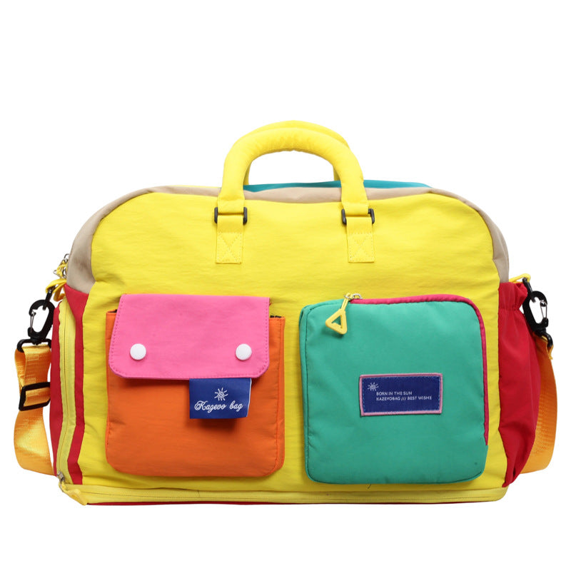 Colorful Multi-Pocket Messenger Bag Stornfield