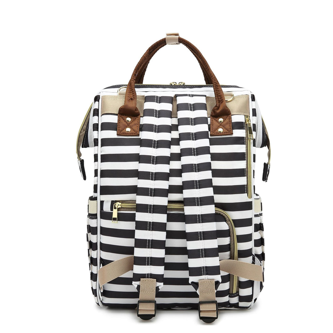Stylish Striped Backpack Stornfield