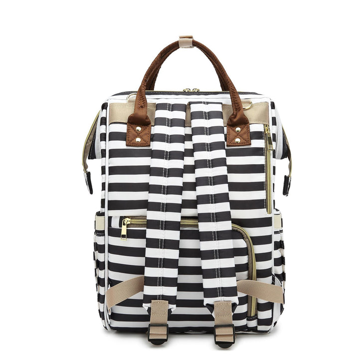 Stylish Striped Backpack Stornfield
