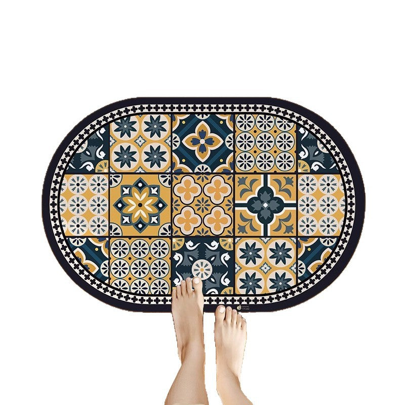 Decorative Area Bath Mat Stornfield