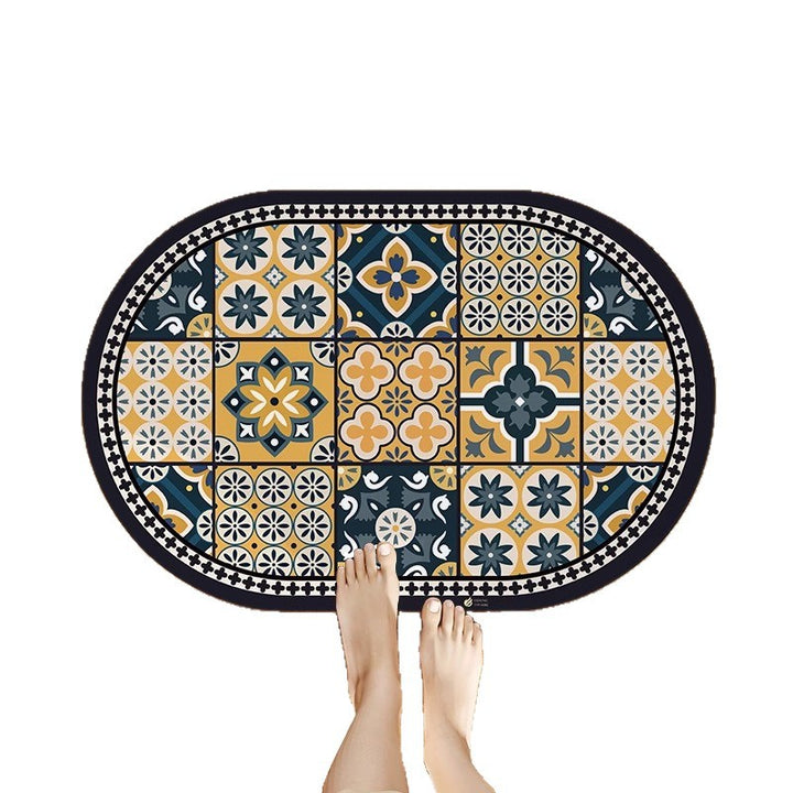 Decorative Area Bath Mat Stornfield