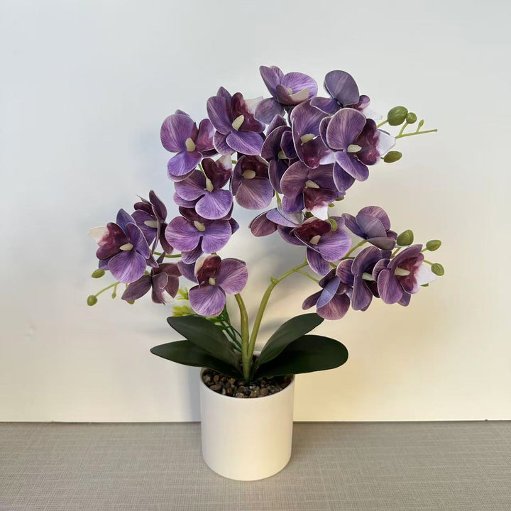 Lifelike Artificial Orchid Plant