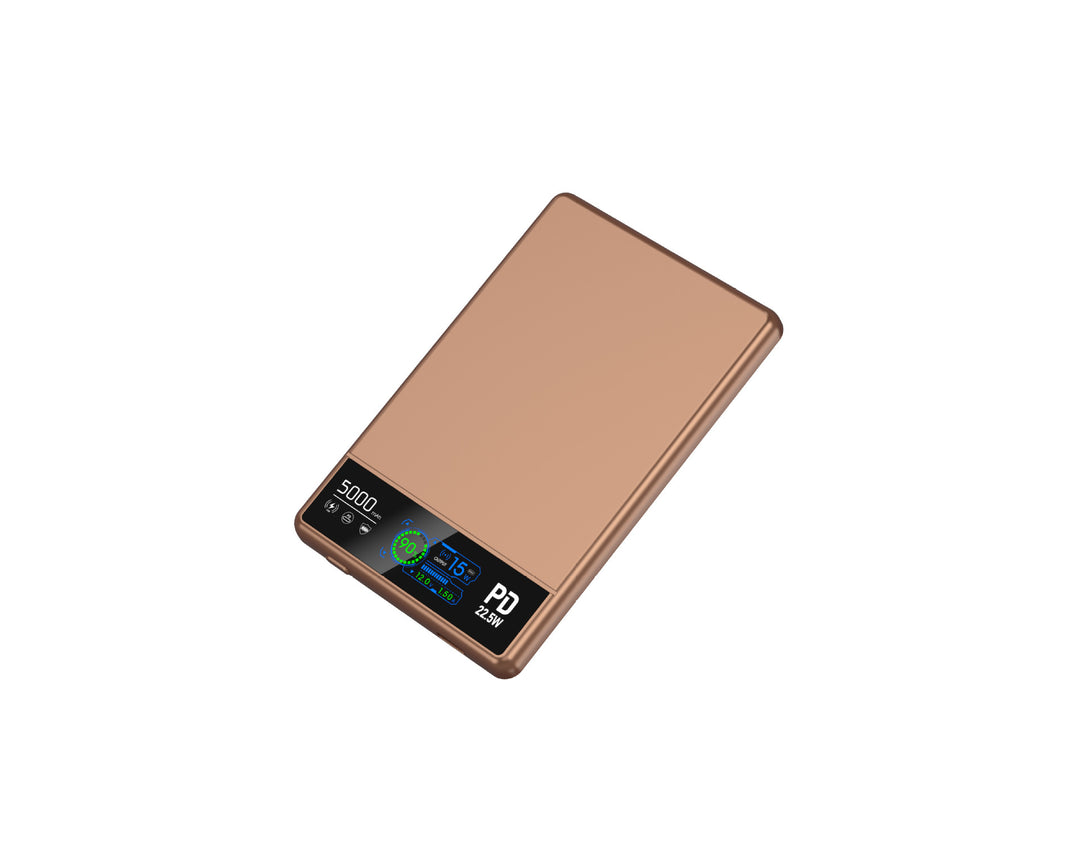 Digital precision power bank with LED display and fast charging function Stornfield