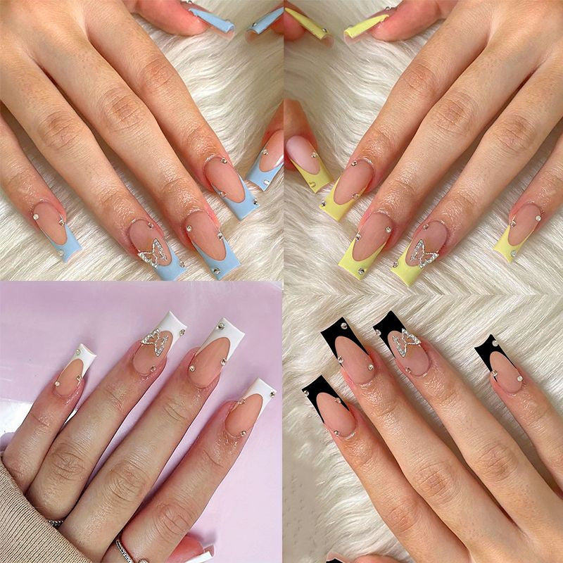 Glamorous Rhinestone Nail Art Stornfield