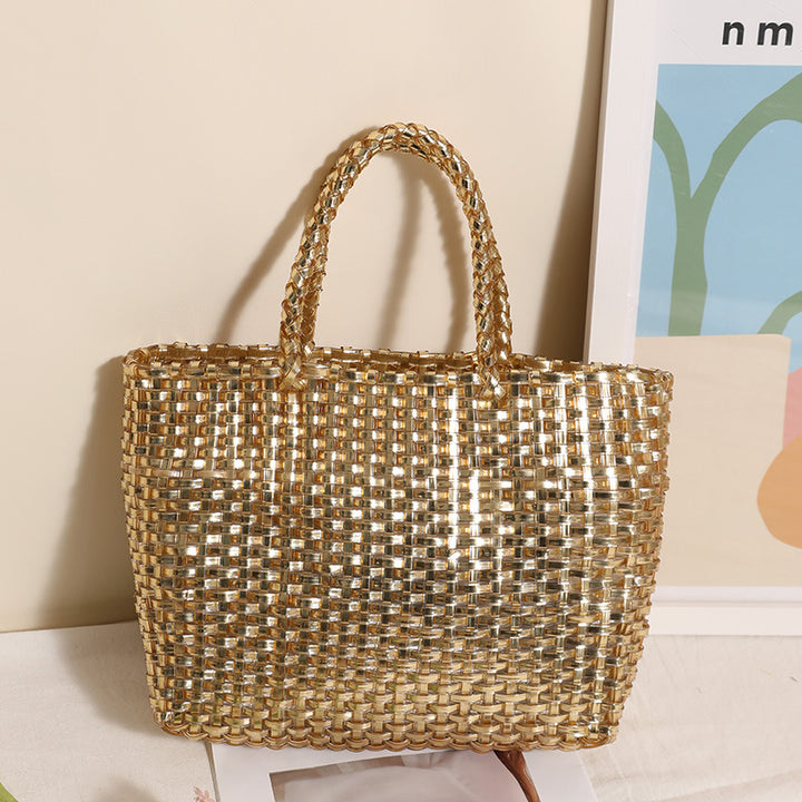 Handmade basket bag with innovative weaving technique Stornfield