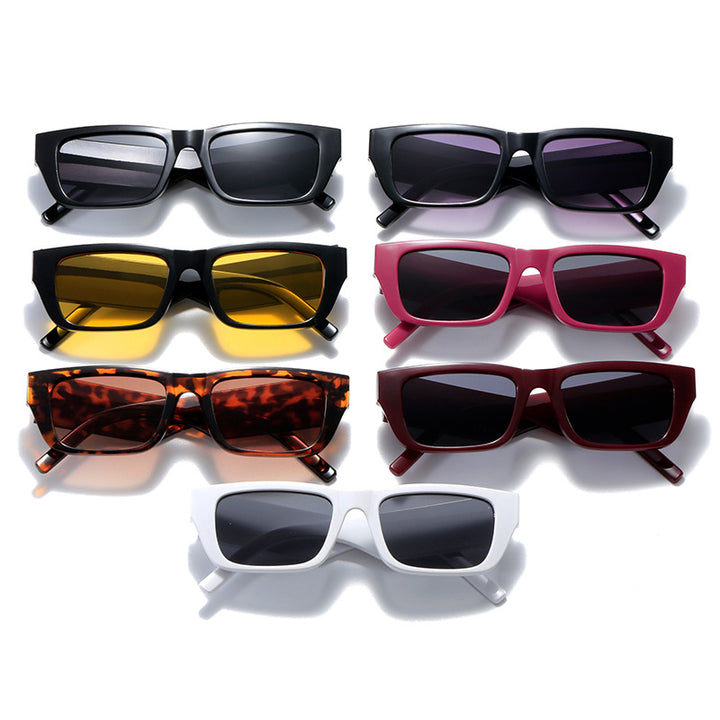 Women's fashionable rectangular sunglasses in innovative design Stornfield