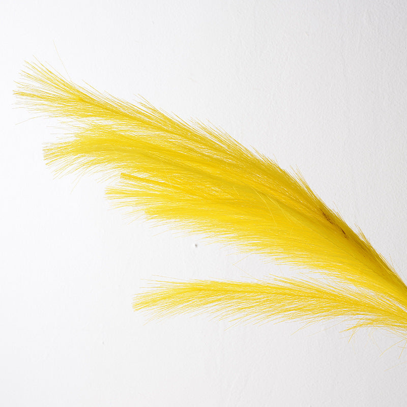 Decorative Faux Pampas Grass Stem