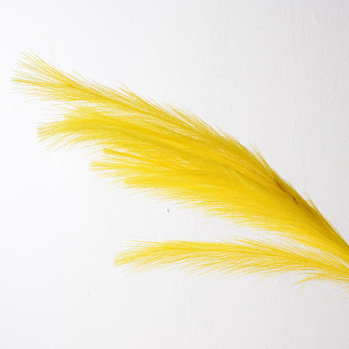 Decorative Faux Pampas Grass Stem