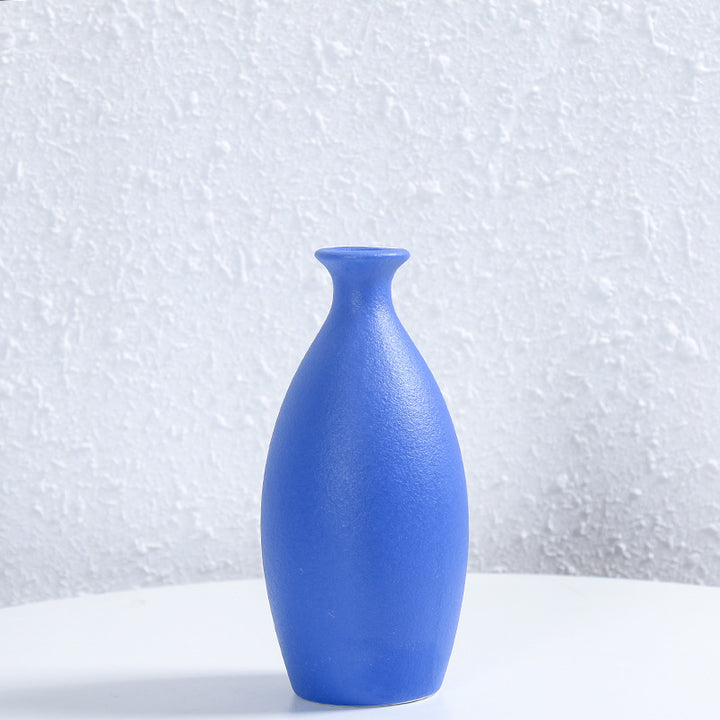 Minimalist Textured Ceramic Flower Vase Stornfeild