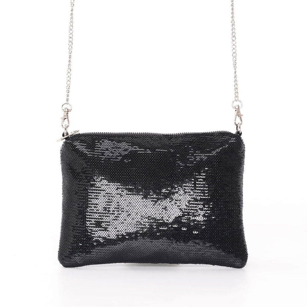 Elegant Clutch with Glitter Details Stornfield