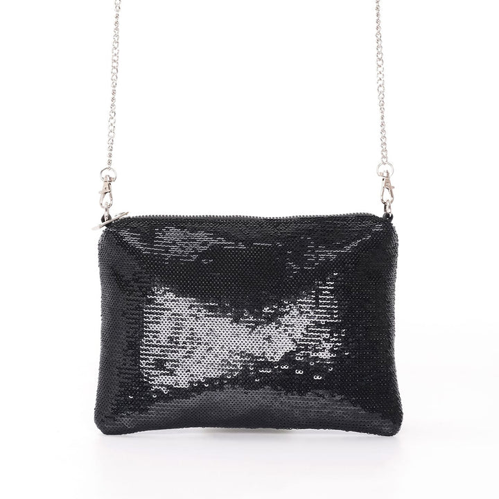 Elegant Clutch with Glitter Details Stornfield