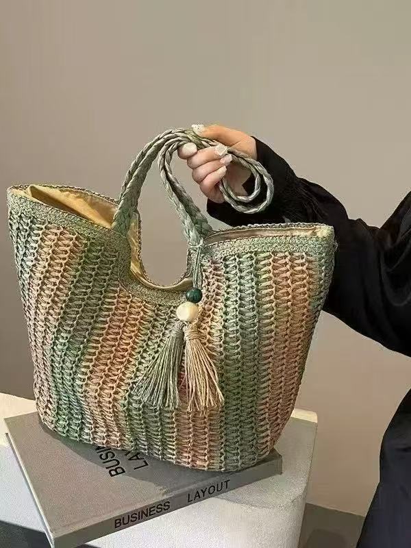 Large Hand-Knotted Shopper Stornfield
