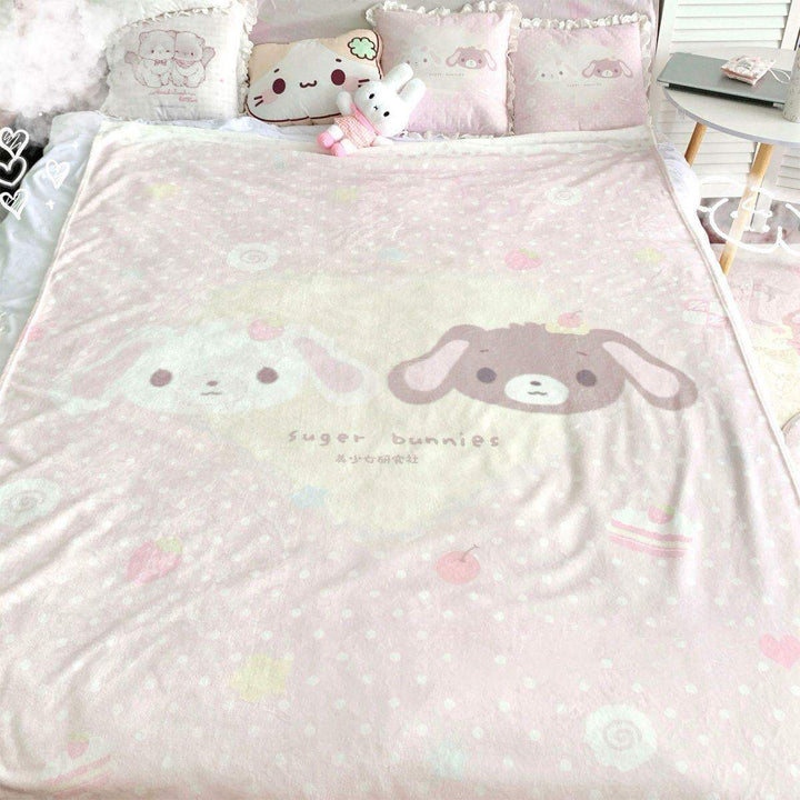 Cute Animal Print Throw Blanket