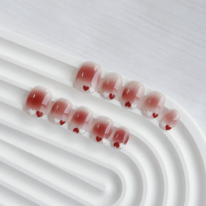 Butterfly-Embellished Press-On Nail Set