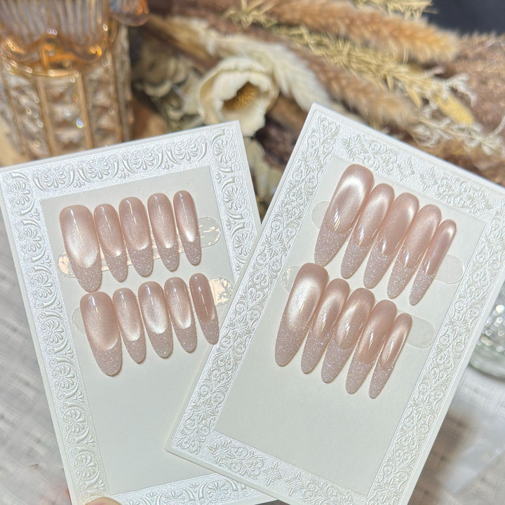 Glossy Press-On Nails Set Stornfield