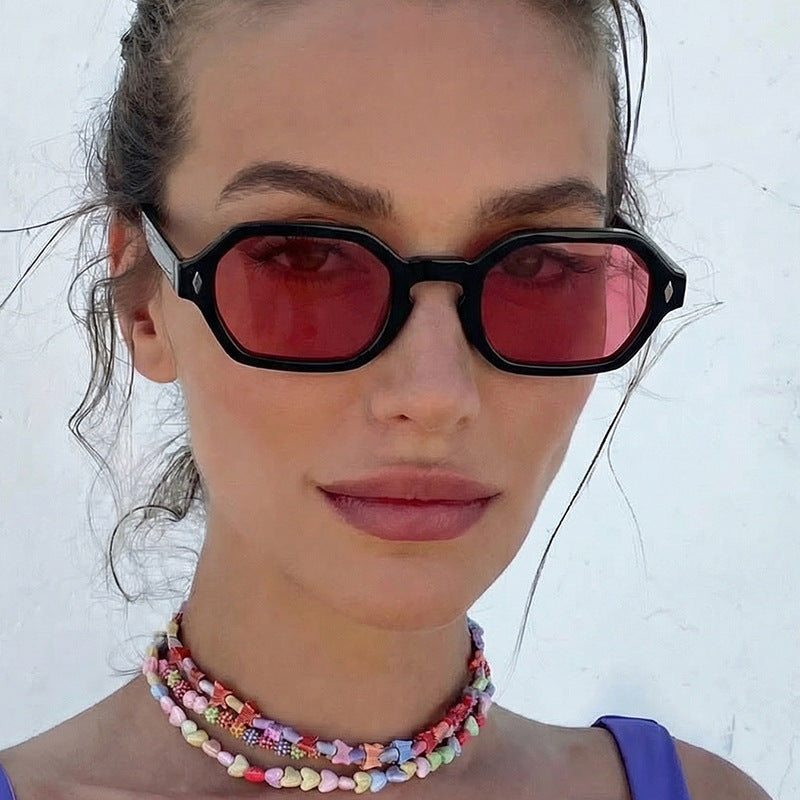 Women's stylish sunglasses in modern octagonal design with UV protection Stornfield