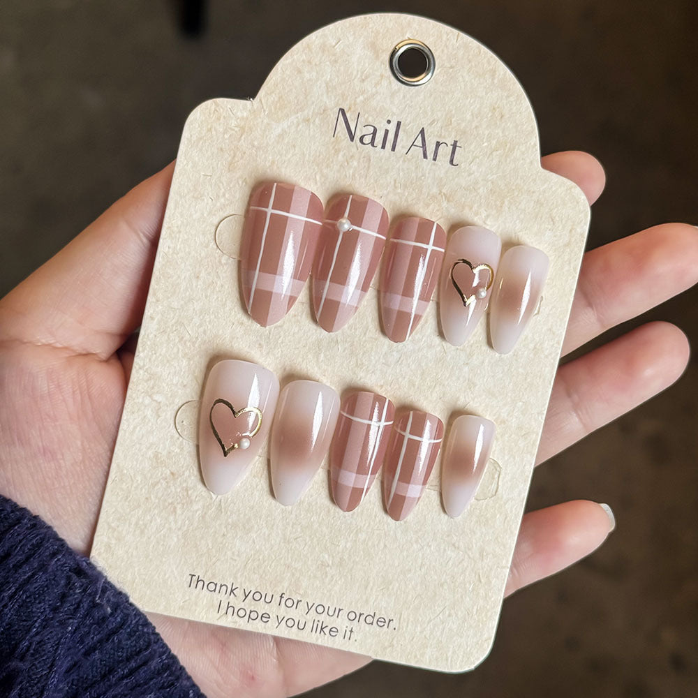 Elegant Press-On Nail Art Collection Stornfield