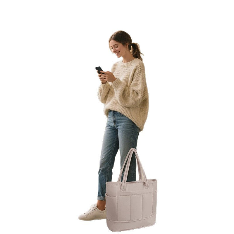 Multifunctional tote bag with practical compartments Stornfield