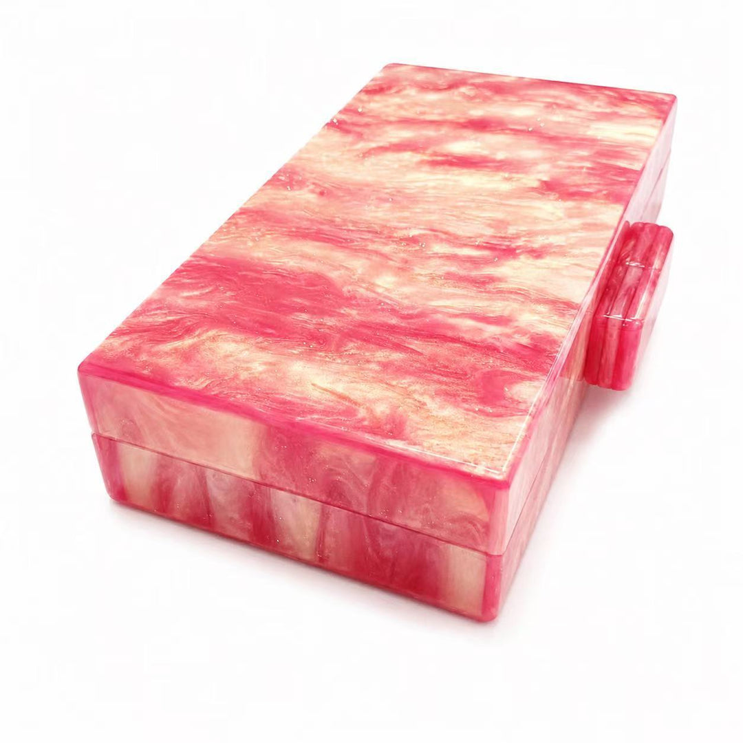 Artistic Acrylic Clutch