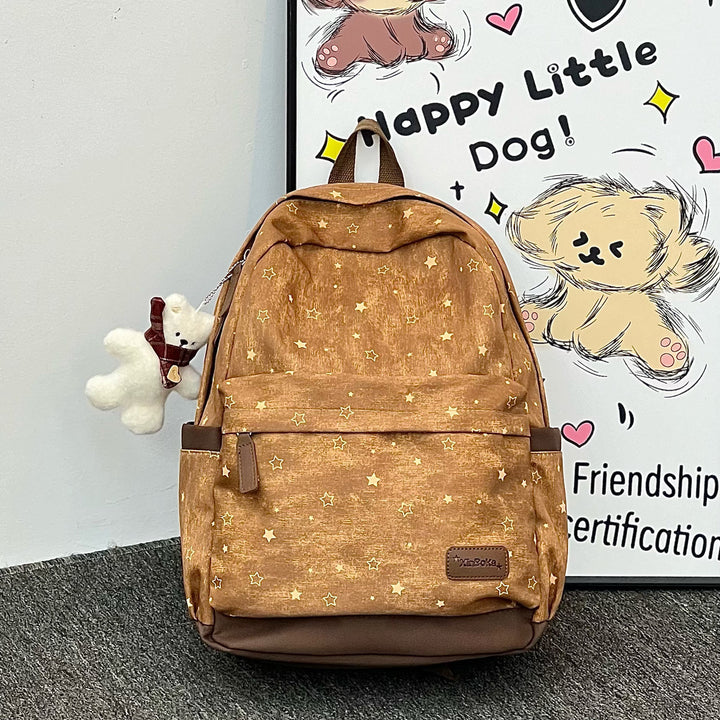 Star-Patterned Casual Backpack Stornfield 1791204559