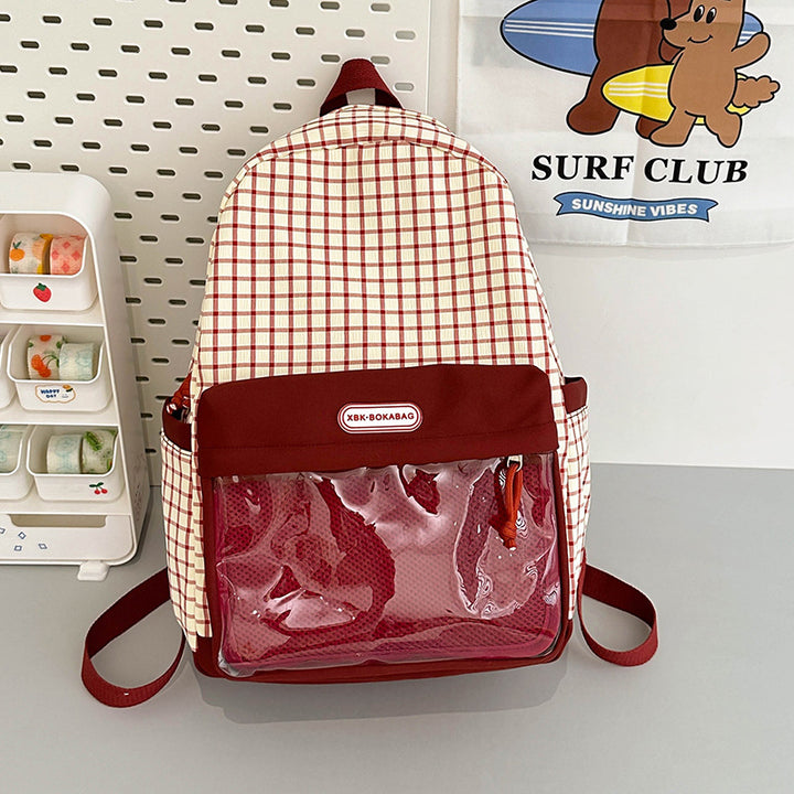 Playful Patterned School Backpack Stornfield