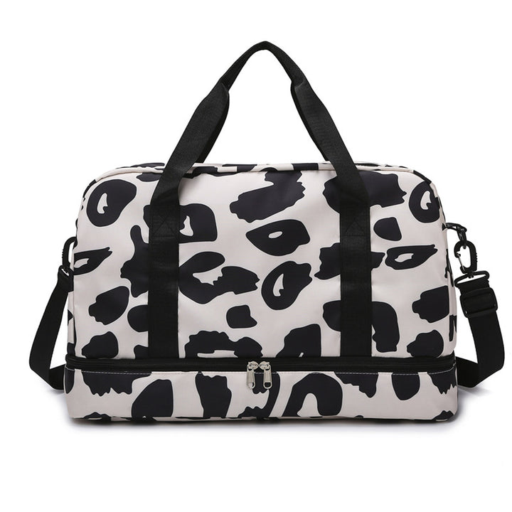 Stylish Zebra Print Travel Duffel