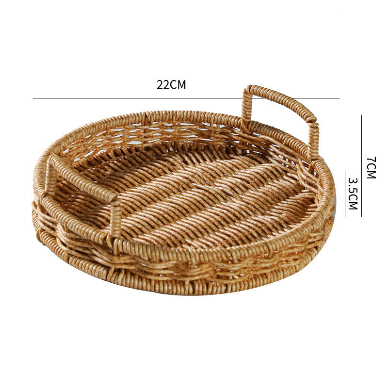 Handcrafted Wicker Storage Basket Stornfield