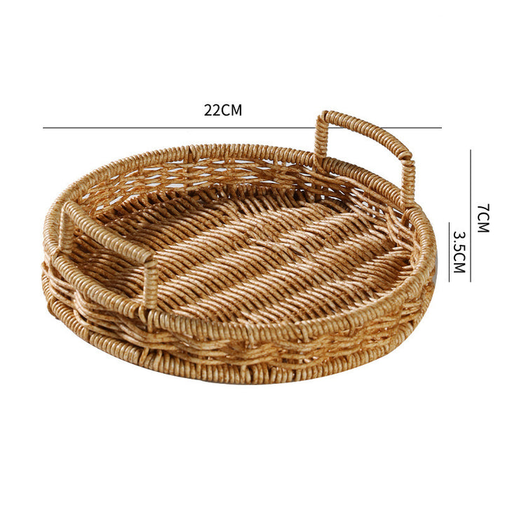 Handcrafted Wicker Storage Basket Stornfield