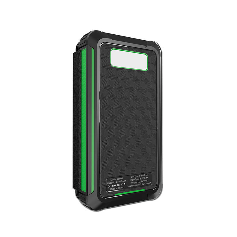 High-performance solar power bank with multi-charging options Stornfield