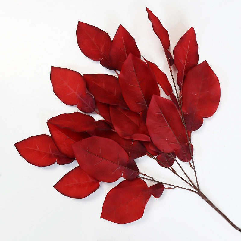 Elegant Faux Leaf Stem Arrangement