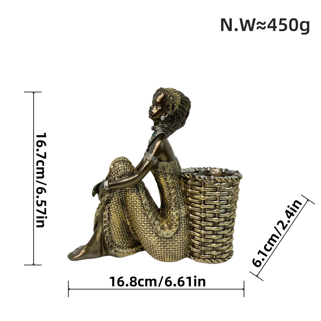 Decorative deer figure with glitter details Stornfield
