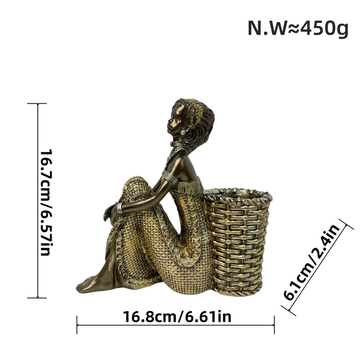 Decorative deer figure with glitter details Stornfield
